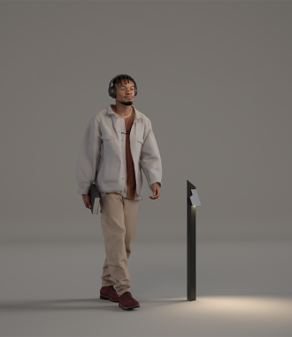 Tria S Bollard